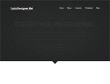 Tablet Screenshot of latindesigner.net